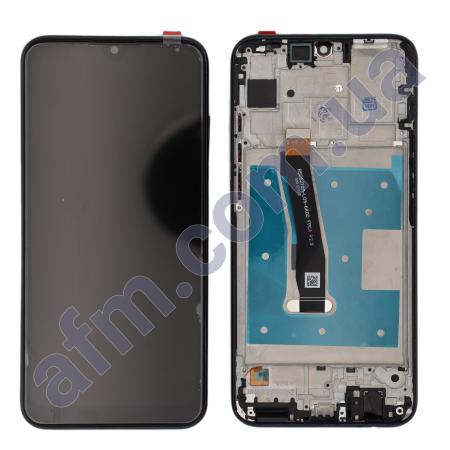 Дисплей Huawei Honor 10 Lite/ Honor 20 Lite/ 10i/ 20i/ 20e чорний + рамка