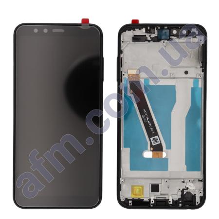 Дисплей Huawei Honor 9 Lite Dual Sim (LLD-L31) чёрный + рамка
