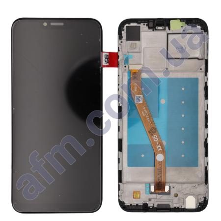 Дисплей Huawei Honor Play (COR-L29) 2018 чёрный + рамка