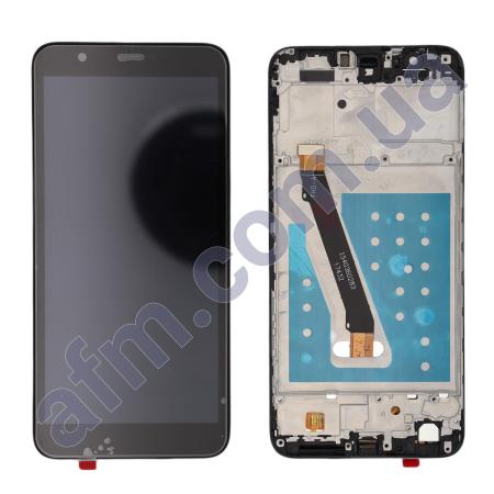 Дисплей Huawei P Smart (FIG-LX1)/ P Smart Dual Sim (FIG-L21) чорний + рамка