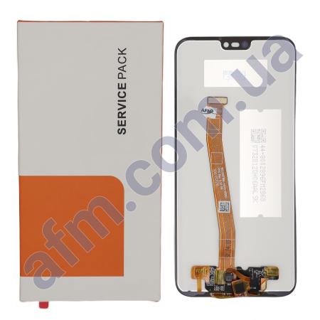 Дисплей Huawei P20 Lite Dual Sim (ANE-L21/ ANE-LX1)/ Nova 3e чорний оригінал в упаковці