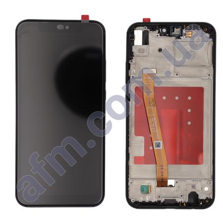 Дисплей Huawei P20 Lite Dual Sim (ANE-L21/ ANE-LX1)/ Nova 3e чёрный + рамка