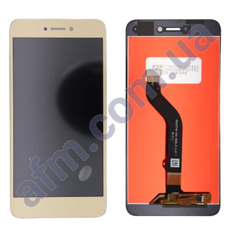 Дисплей Huawei P8 Lite 2017/ P9 Lite 2017/ Nova Lite 2016/ GR3 2017 золотий