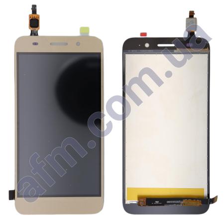 Дисплей Huawei Y3 2017(CRO-L02/ CRO-L22)/ Y5 Lite 2017 золотий!