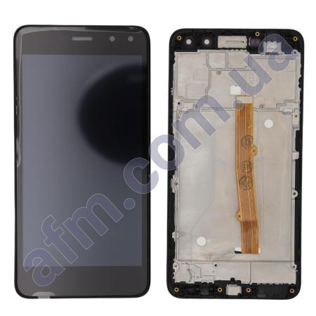 Дисплей Huawei Y5 2017 (MYA-L22/ Y5 III/ MYA-U29)/ Y6 2017 чорний + рамка!
