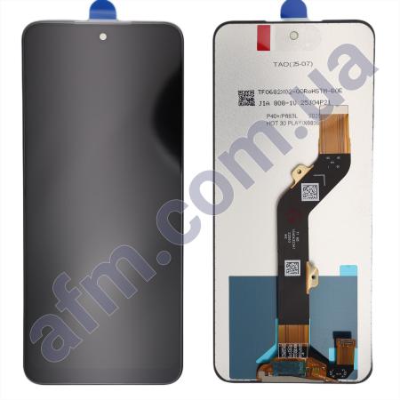 Дисплей Infinix Hot 30 Play (X6835B) чорний