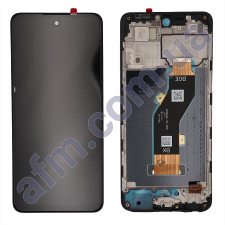 Дисплей Infinix Smart 8 Plus X6526 чорний + рамка
