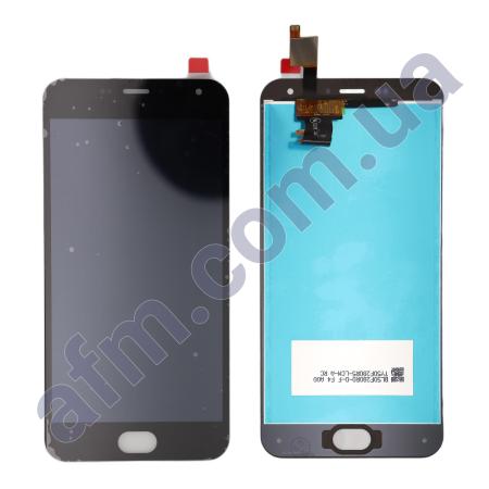Дисплей Meizu M2/ M2 mini (M578) чорний (маленькая мікросхема 5x5 mm)!