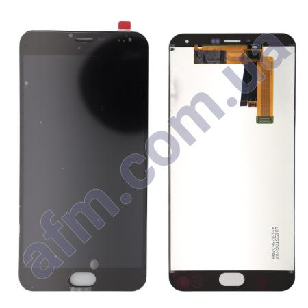 Дисплей Meizu M2 Note (M571) чорний (жёлтый шлейф)!