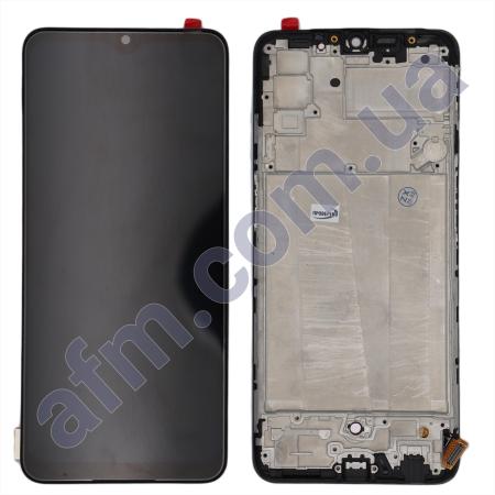 Дисплей Oppo Reno 3 4G/ A91/ F15/ K7 5G OLED чорний + рамка