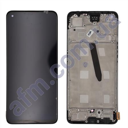 Дисплей Oppo Reno 8T 4G OLED чорний + рамка
