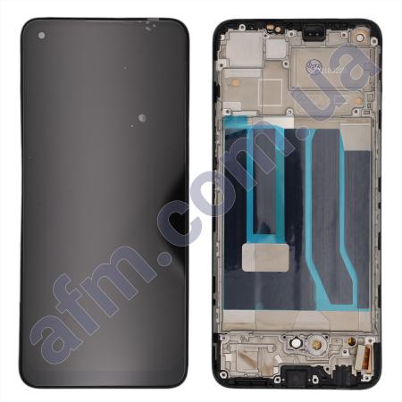 Дисплей Realme 8 4G/ 8 Pro TFT чёрный + рамка