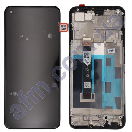 Дисплей Realme 8 5G/ 8S 5G чорний + рамка!