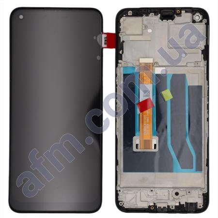 Дисплей Realme 9 5G/ 9 Pro чорний + рамка