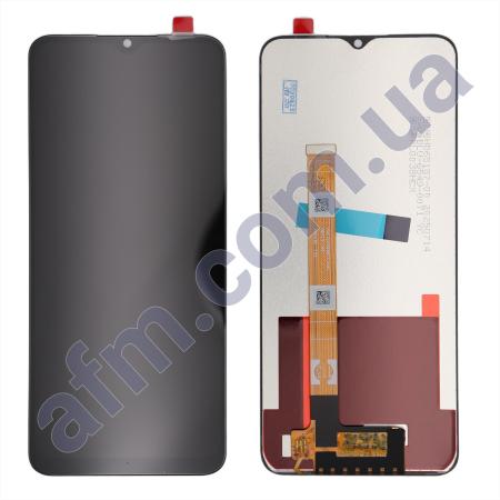 Дисплей Realme C25/ C25s/ Narzo 50A/ Oppo A16/ A16s/ A54s чорний