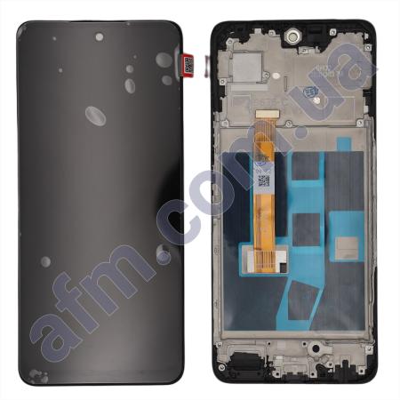 Дисплей Realme C67 5G чорний + рамка