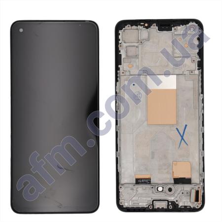 Дисплей Realme GT Master Edition/ Oppo Reno 5 TFT чорний + рамка