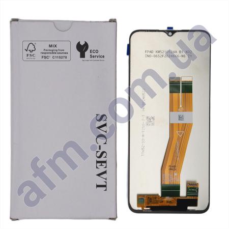 Дисплей Samsung сервісний A025G Galaxy A02S/ A037G Galaxy A03s чорний GH82-21333A