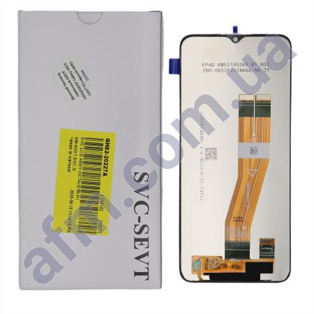 Дисплей Samsung сервісний A037F A03S/ A025F Galaxy A02S (161*72) чорний GH82-20227A