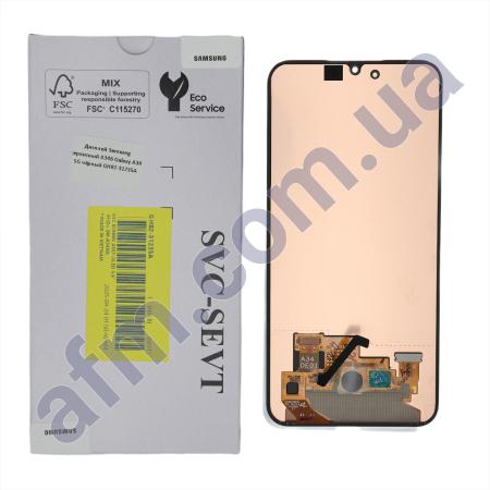 Дисплей Samsung сервісний A346 Galaxy A34 5G чорний GH82-31235A