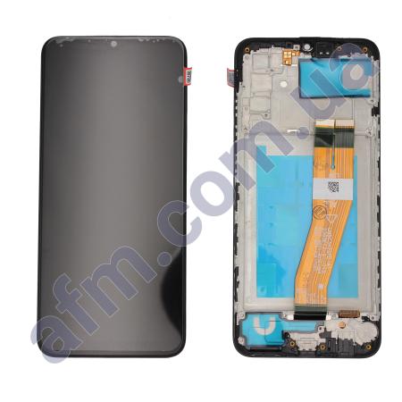 Дисплей Samsung A025F Galaxy A02s/ M025 Galaxy M02s/ A037F (161*72) чорний + рамка