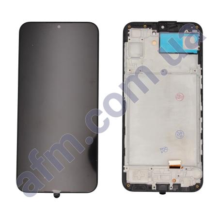 Дисплей Samsung A245F Galaxy A24 4G OLED (Small LCD) чёрный + рамка