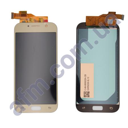 Дисплей Samsung A520F Galaxy A5 2017 INCELL золотий