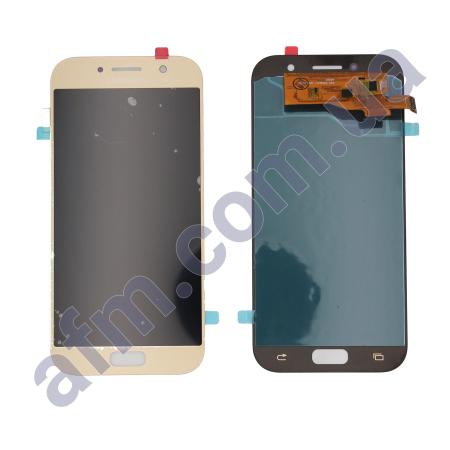 Дисплей Samsung A520F Galaxy A5 2017 OLED (Small LCD) золотий