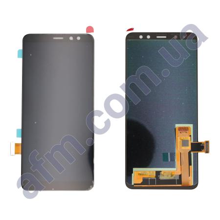 Дисплей Samsung A530F Galaxy A8 2018 OLED чорний