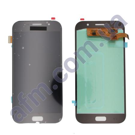 Дисплей Samsung A720F Galaxy A7 2017 OLED (Small LCD) чорний