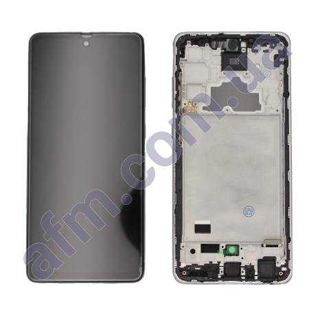 Дисплей Samsung A725F Galaxy A72/ A726B TFT чорний + рамка