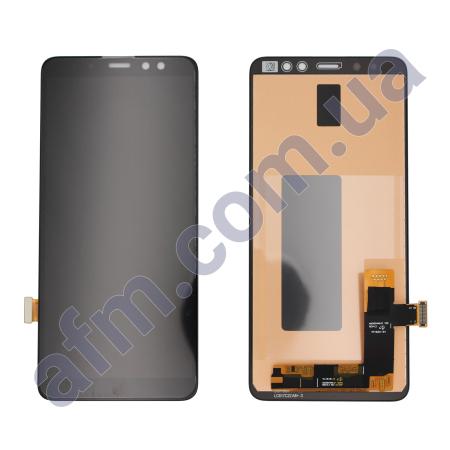 Дисплей Samsung A730F Galaxy A8 Plus 2018 INCELL чёрный