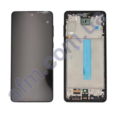 Дисплей Samsung A736 Galaxy A73 5G TFT чёрный + рамка серая!