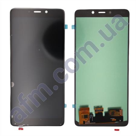 Дисплей Samsung A920F Galaxy A9 2018 OLED (Small LCD) чорний