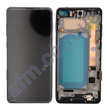 Дисплей Samsung G975F Galaxy S10 Plus TFT чорний + рамка