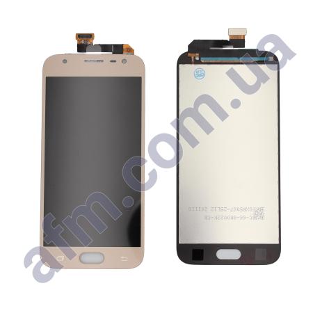 Дисплей Samsung J330 Galaxy J3 2017 золотий
