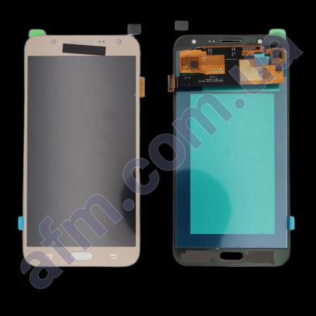 Дисплей Samsung J700H Galaxy J7 2015 OLED золотий