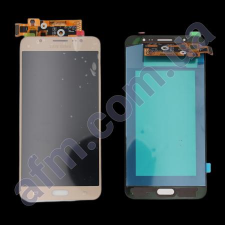 Дисплей Samsung J710F/ J710H Galaxy J7 2016 OLED золотий