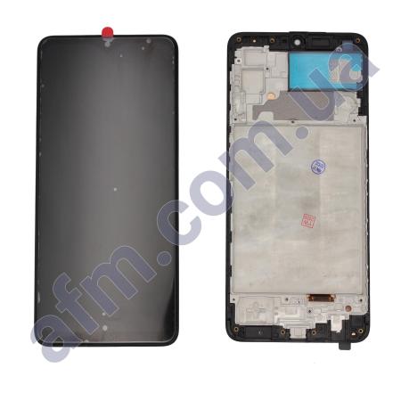 Дисплей Samsung M225F Galaxy M22/ E225F OLED (Small LCD) чорний + рамка