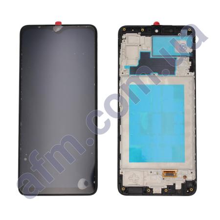 Дисплей Samsung M225F Galaxy M22/ E225F OLED чорний + рамка