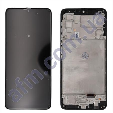 Дисплей Samsung M225F Galaxy M22/ E225F IPS чорний + рамка