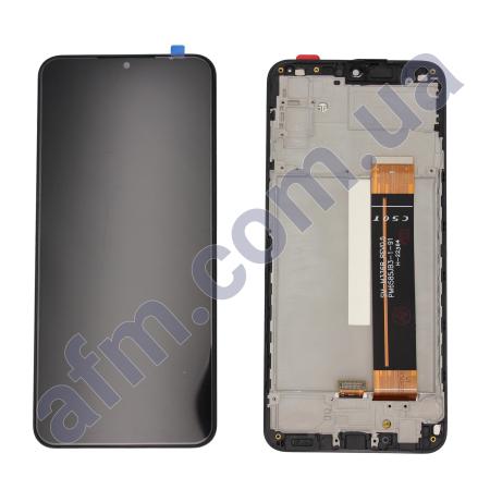 Дисплей Samsung M236 Galaxy M23 5G/ M336B чёрный + рамка