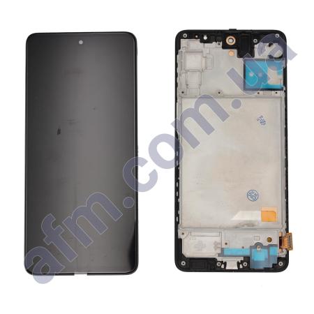 Дисплей Samsung M317 Galaxy M31s INCELL чорний + рамка