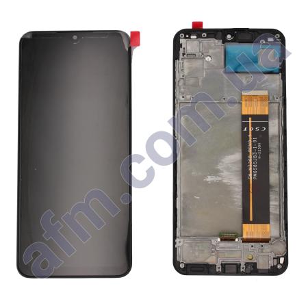 Дисплей Samsung M336 Galaxy M33 чорний + рамка