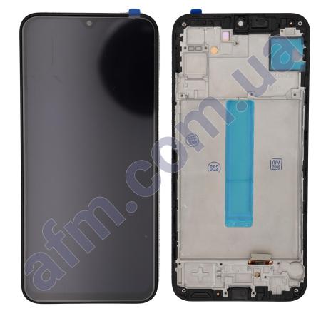 Дисплей Samsung M346 Galaxy M34 5G OLED чёрный + рамка
