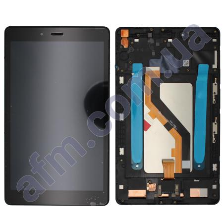 Дисплей Samsung T295 Galaxy Tab A 8.0" 2019 LTE чорний + рамка