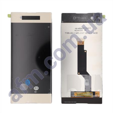 Дисплей Sony G3112 Xperia XA1 Dual/ G3116/ G3121/ G3125 золотой