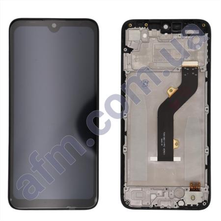 Дисплей Tecno Pop 5 (BD2P/ BD2PD) чорний + рамка