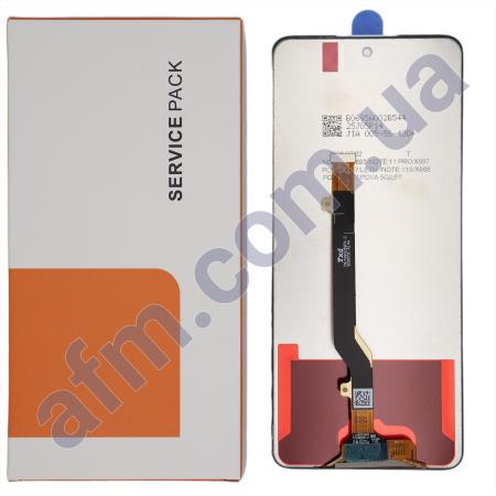 Дисплей Tecno Pova 2 (LE7/ LE7n)/ Pova 3(LF7n)/ Pova 5G/ Infinix Note 10 чорний оригінал в упаковці