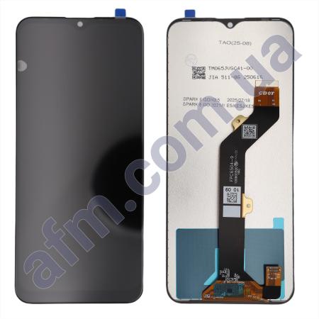 Дисплей Tecno Spark 6 Go (KE5/ KE5J)/ Spark Go 2020 (KE5S) чорний